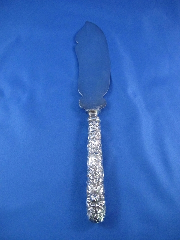 Kirk "Repousse" sterling ice cream knife